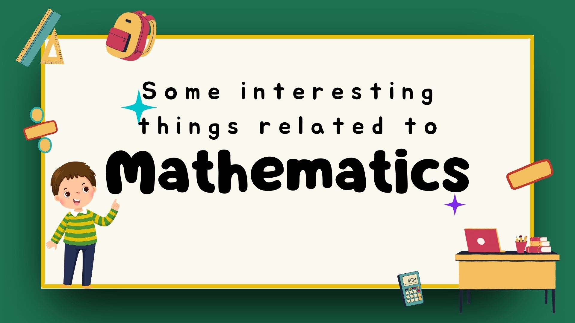 Facts About Maths, Buzzonnet